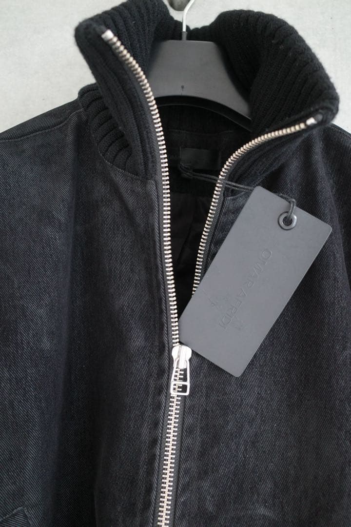 ジャケット・アウター OMAR AFRIDI 25AW PILOT BLOUSON BLACK48