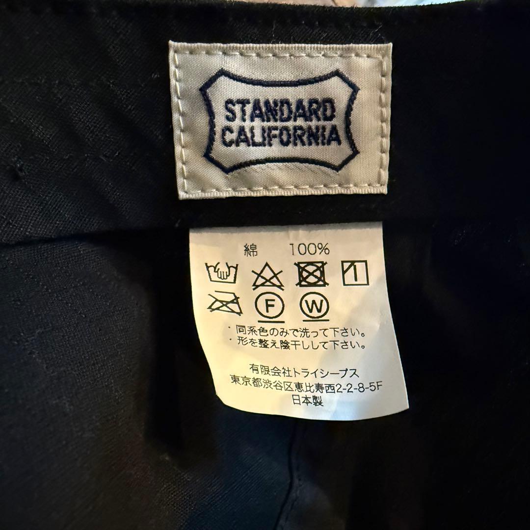 STANDARD CALIFORNIA ジェットキャップ ブラック 美品