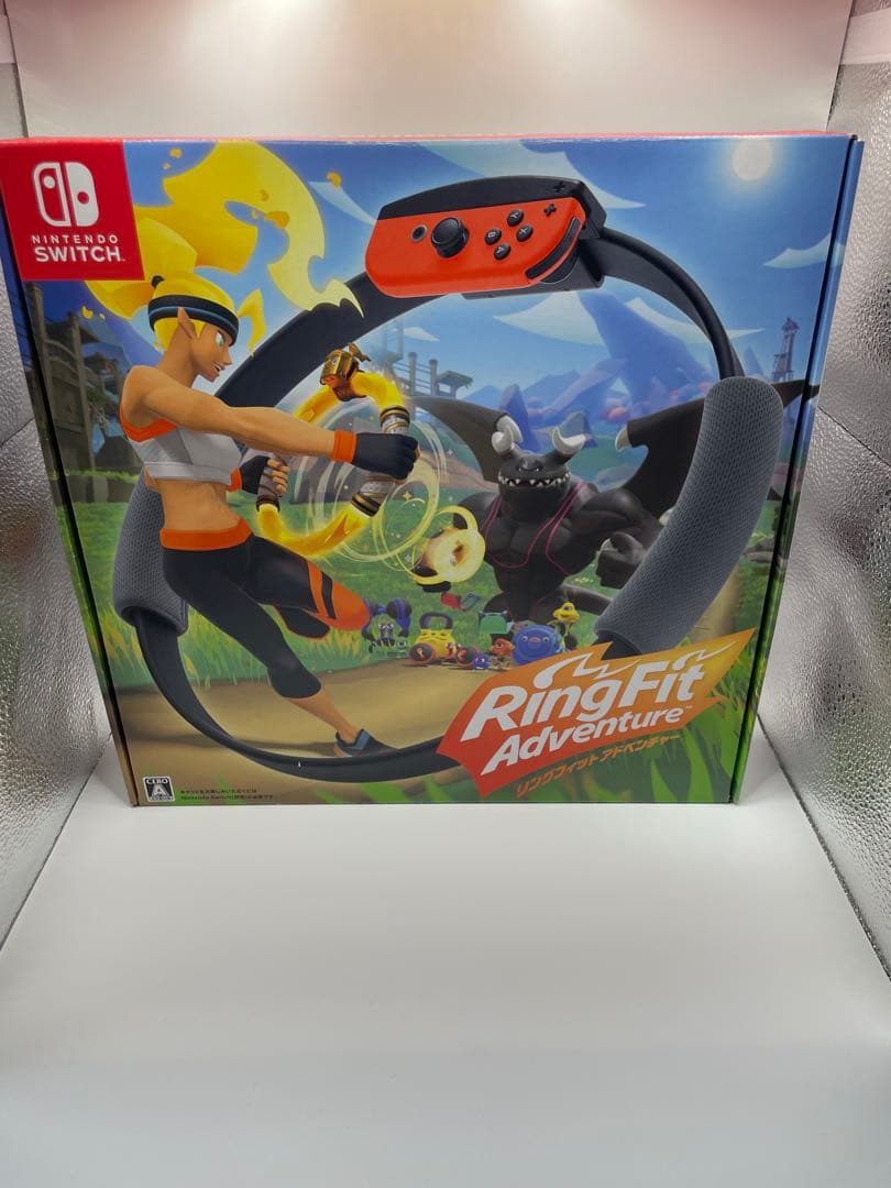【美品】リングフィットアドベンチャー Switch リングコン レッグバンド付