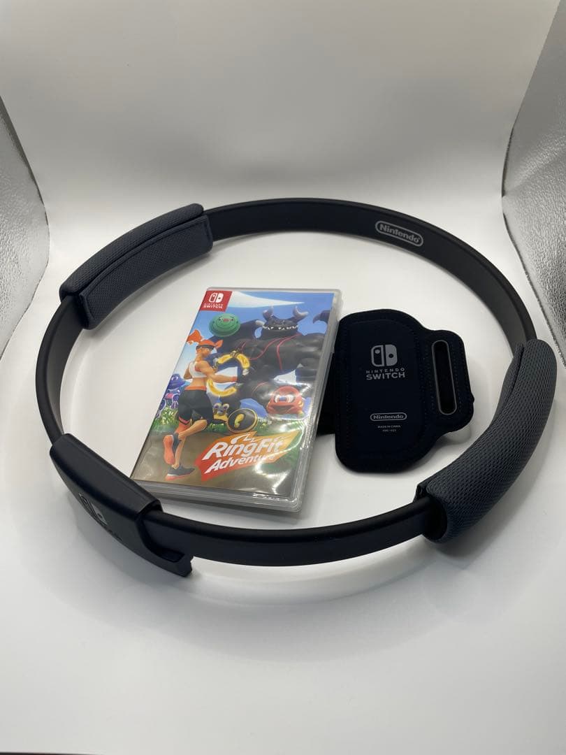 【美品】リングフィットアドベンチャー Switch リングコン レッグバンド付