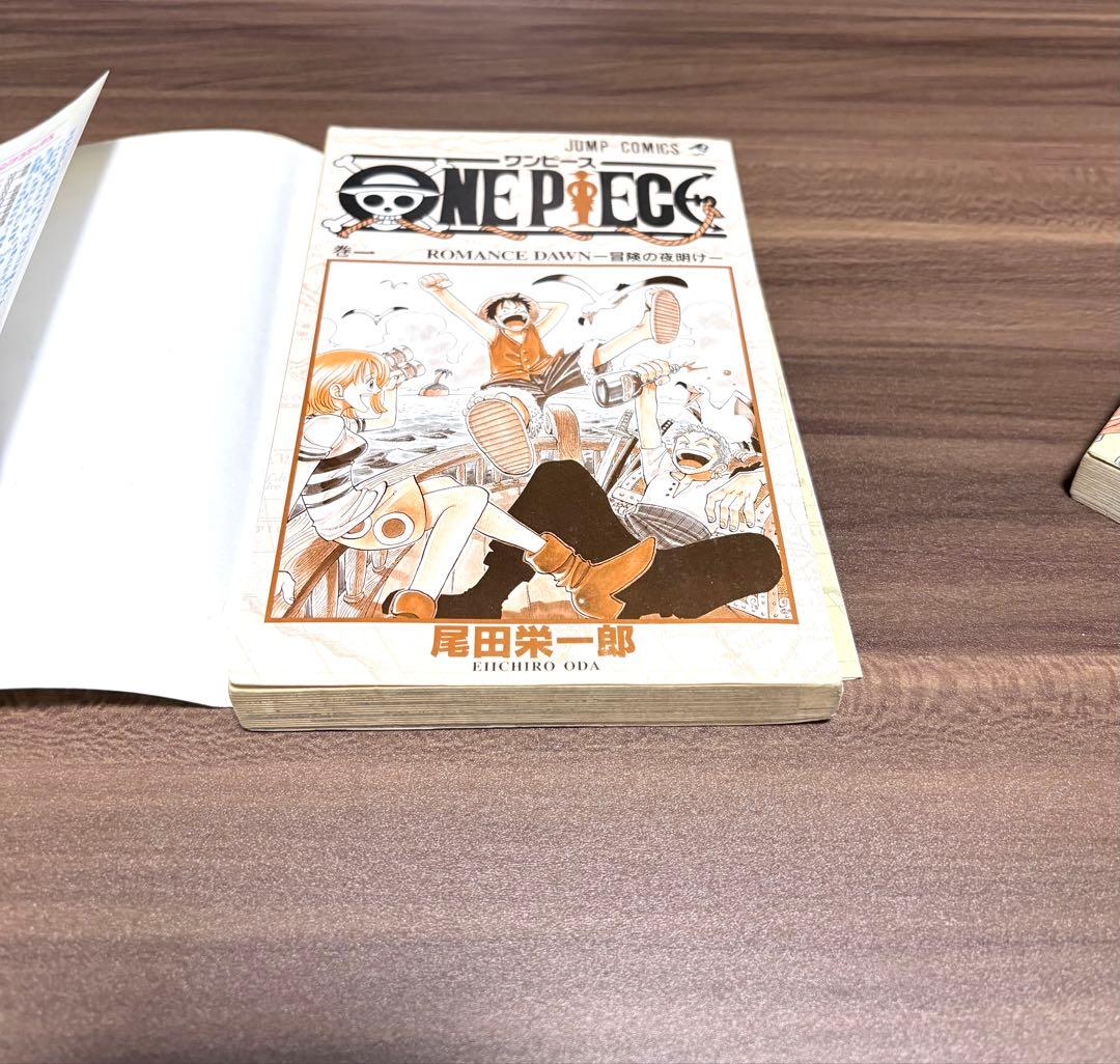 ワンピース　ONE PIECE1巻初版　2巻初版