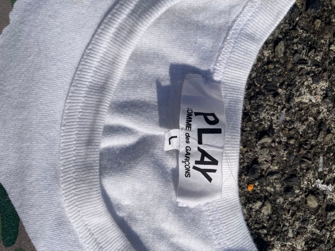 PLAY COMME des GARÇONS カモフラTシャツ Lサイズ