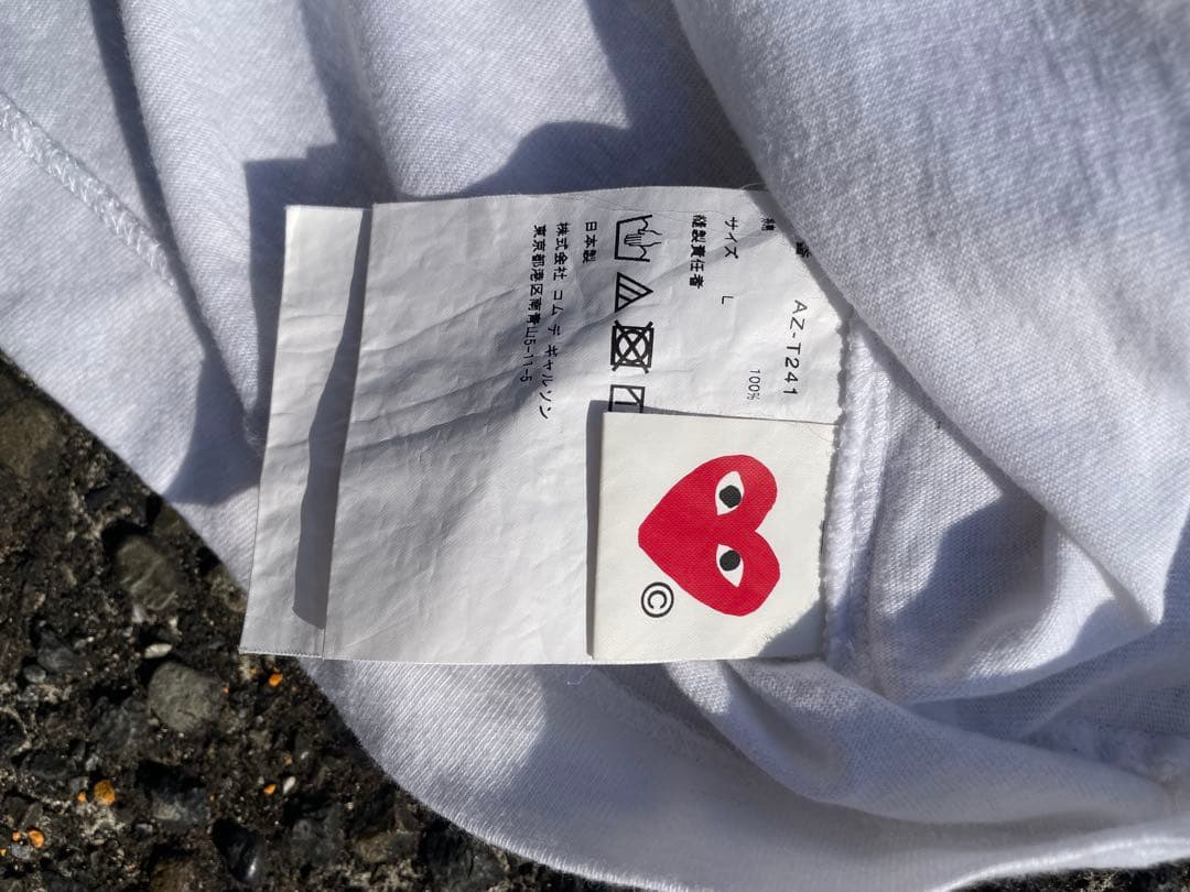 PLAY COMME des GARÇONS カモフラTシャツ Lサイズ