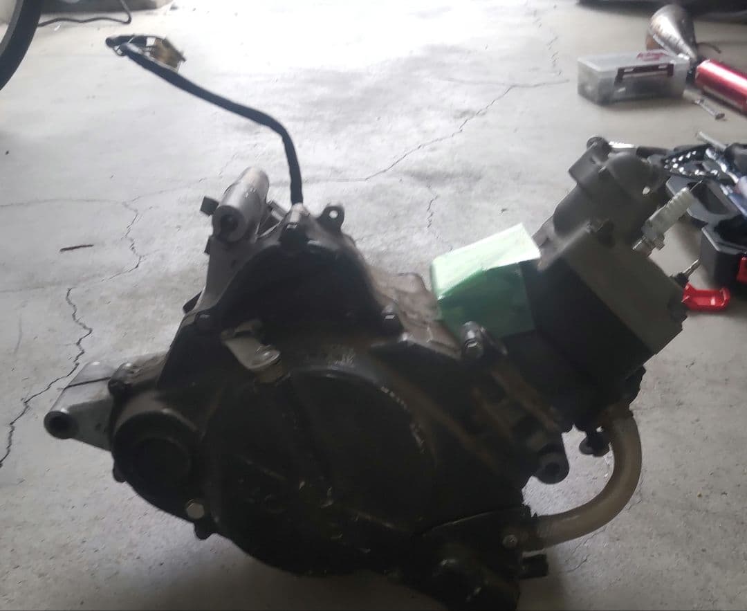 NS-1 ボアアップエンジン65cc 実働 送料込み 金紀