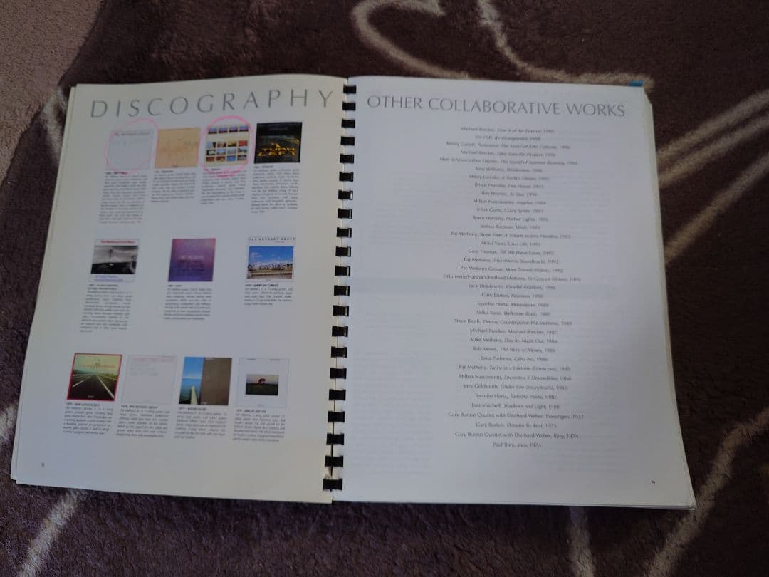 アート・デザイン・音楽 PAT METHENY SONG BOOK