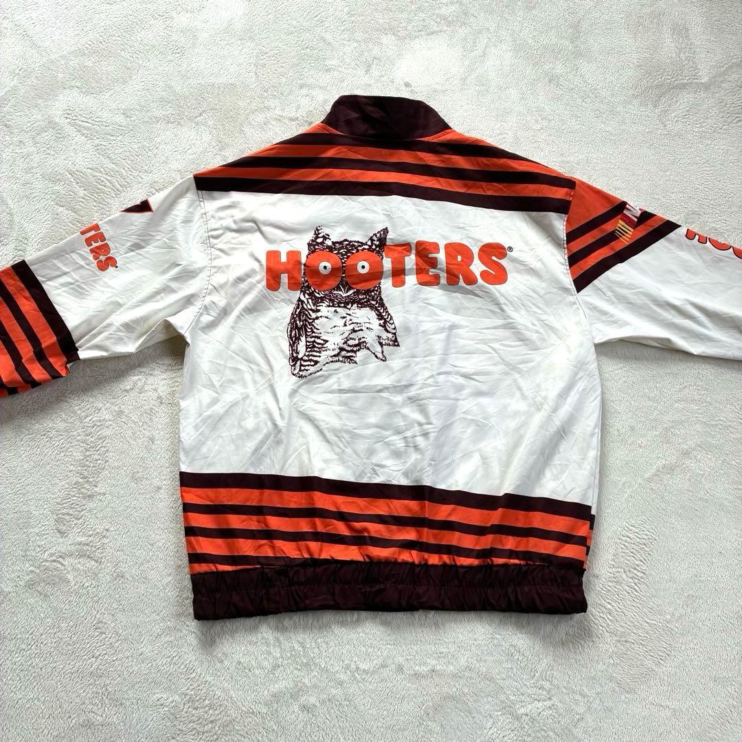 HOOTERS ナスカー レーシングジャケット ビッグロゴ フクロウ