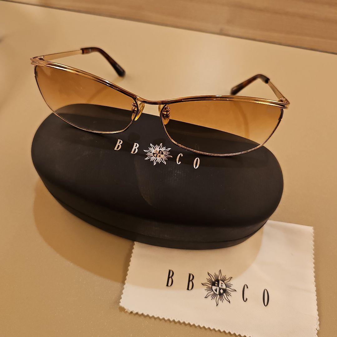 【バジル】 激レア！ BBCO 小沢仁志モデル サングラス ゴールドカラー
