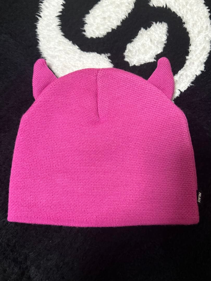 帽子 PALACE HORNY NEIN CUFF BEANIE PINK