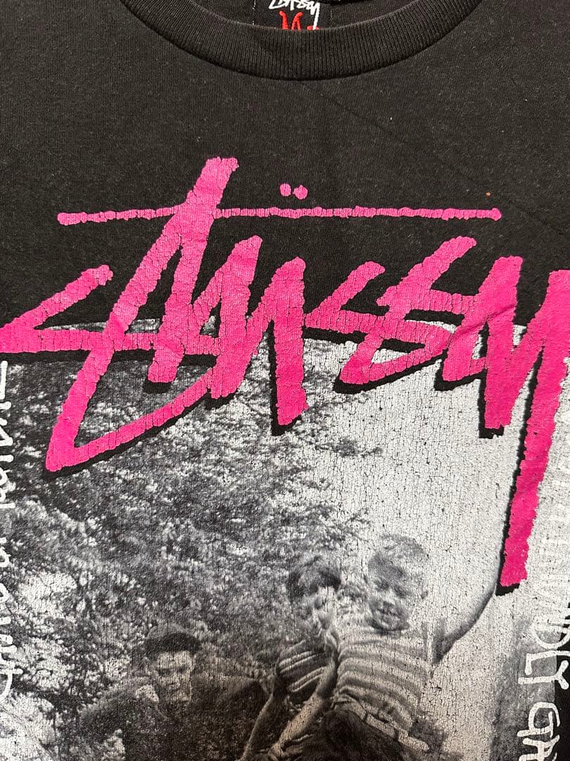 Stüssy サッカー グラフィックTシャツ Mサイズ