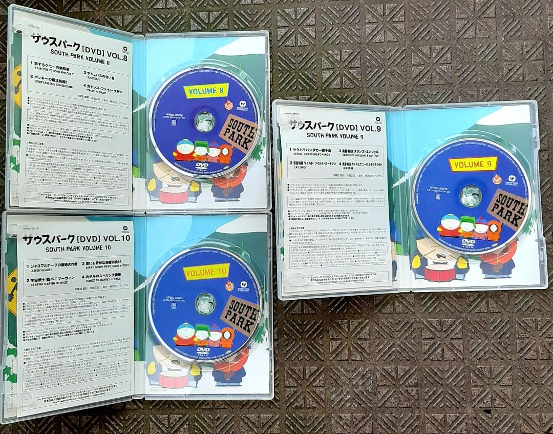 サウスパークSOUTH PARK series3 DVD BOX 5枚組
