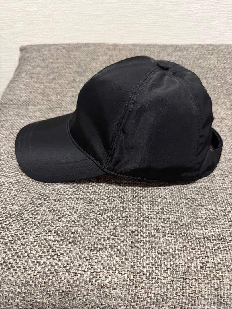 最終価格　 プラダ　ナイロン　キャップ　ロゴ　極美品　XL 人気
