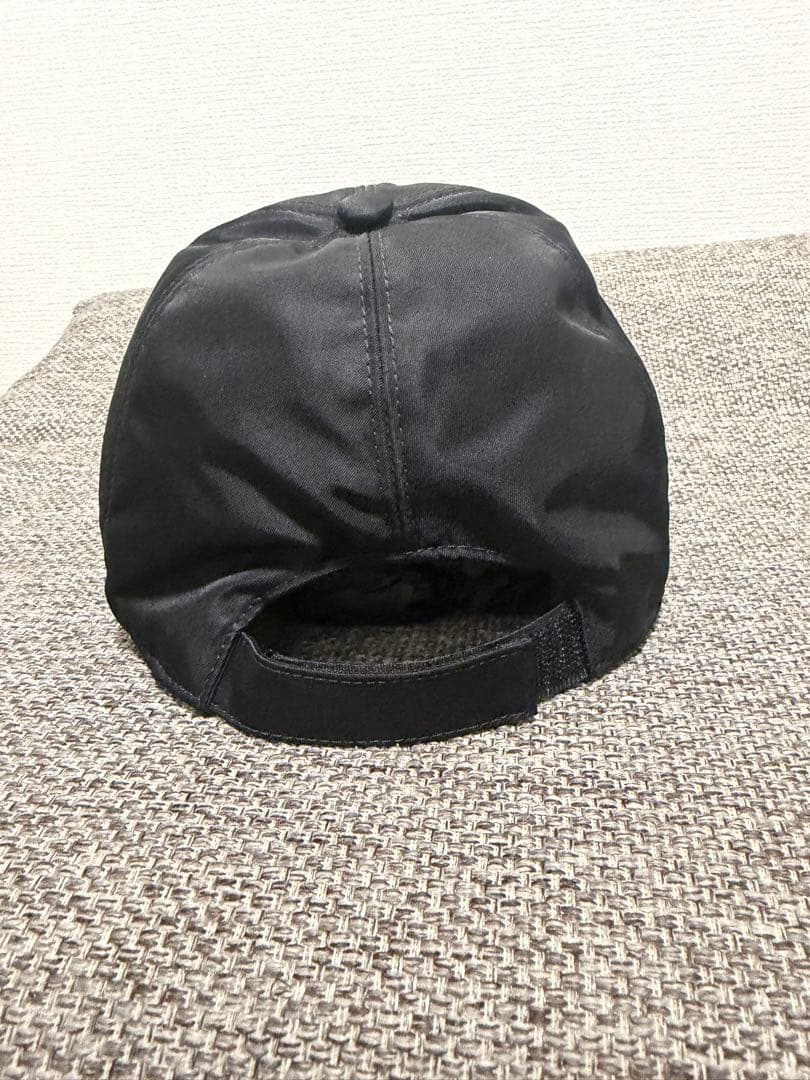 最終価格　 プラダ　ナイロン　キャップ　ロゴ　極美品　XL 人気