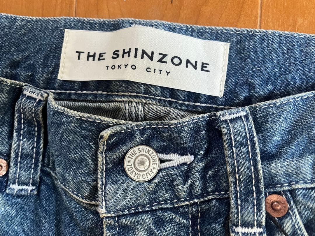 【定価28,600円】SHINZONE TOOL DENIM PANTS 32