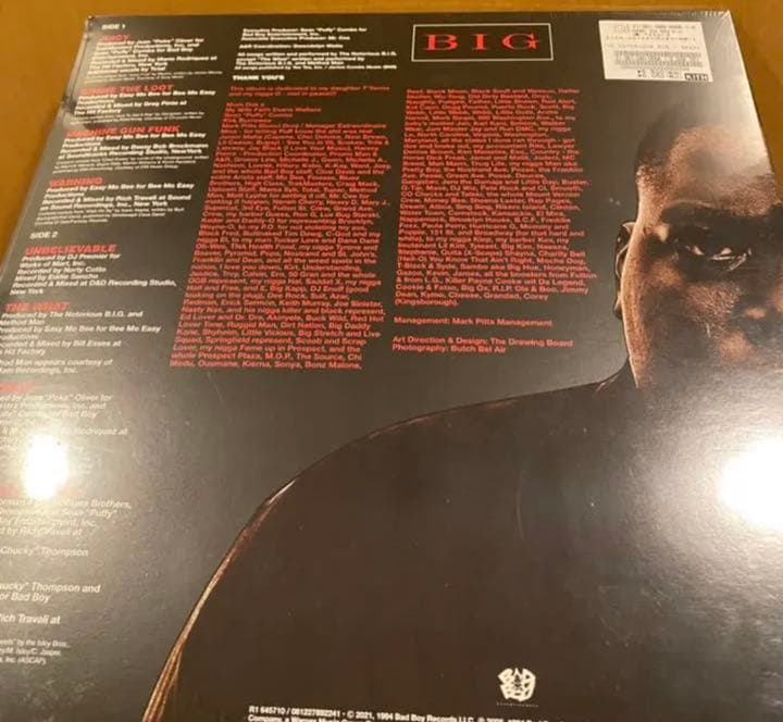 その他 Kith The Notorious B.I.G Ready To Die LP