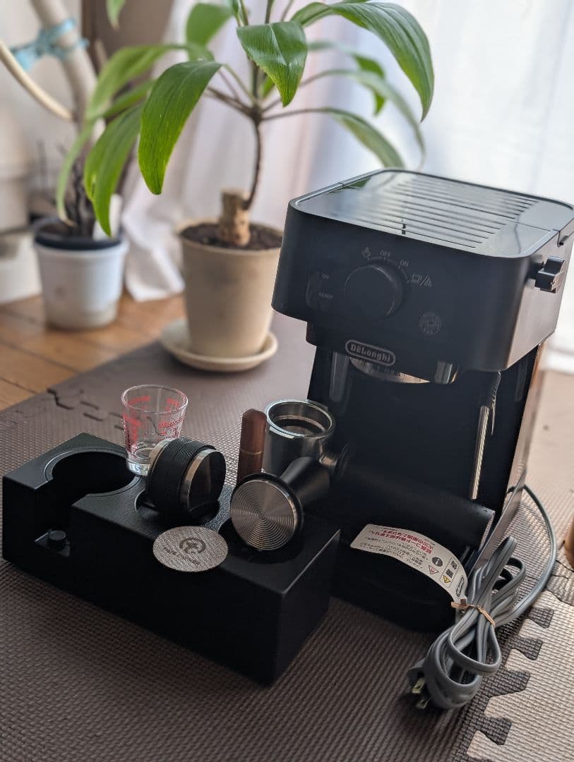 De'Longhi エスプレッソマシン スタターセット　スティローザ
