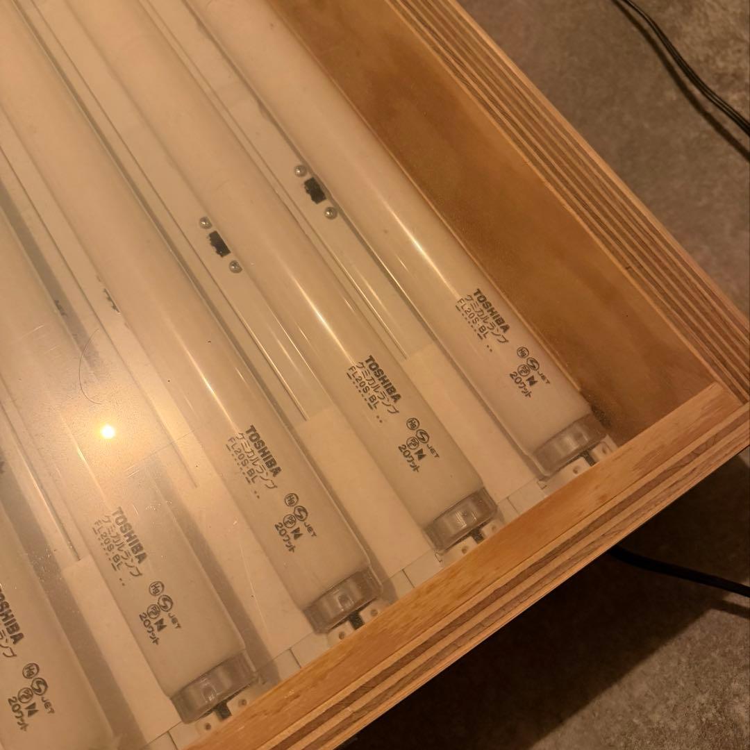 露光機 製版機 20W×7灯 50/60Hz両対応 電子点灯仕様