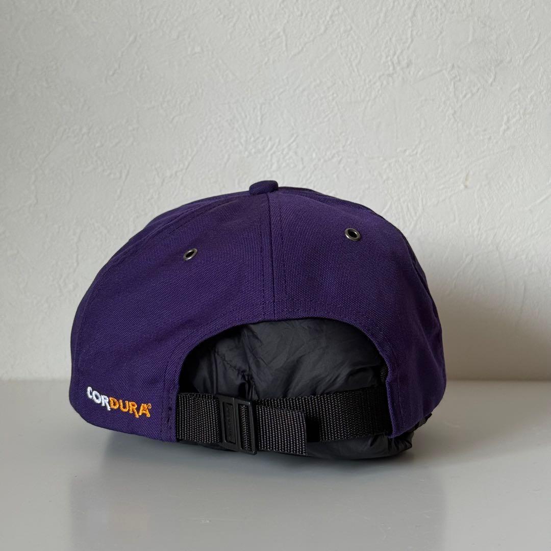 Supreme シュプリーム キャップ 6パネル 紫 パープル
