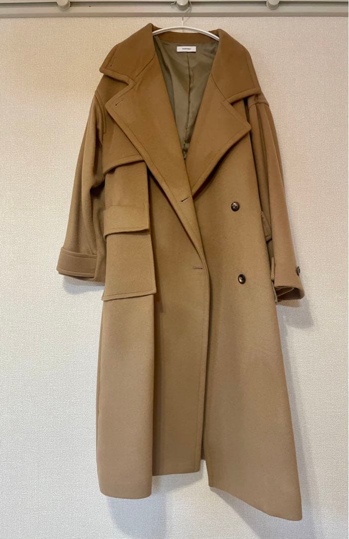 MATURED ベージュ ロングコート