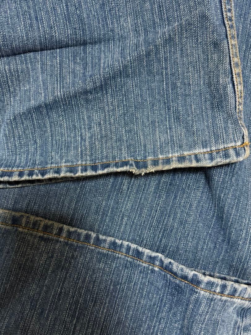 パンツ BEEDEN L EYELET SEMI LOOSE DENIM S