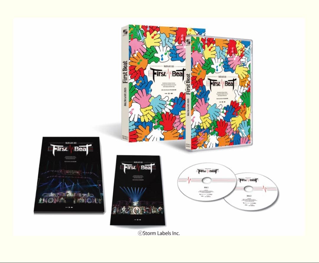 DVD盤　B&ZAI LIVE 2025 First Beat 新品未開封