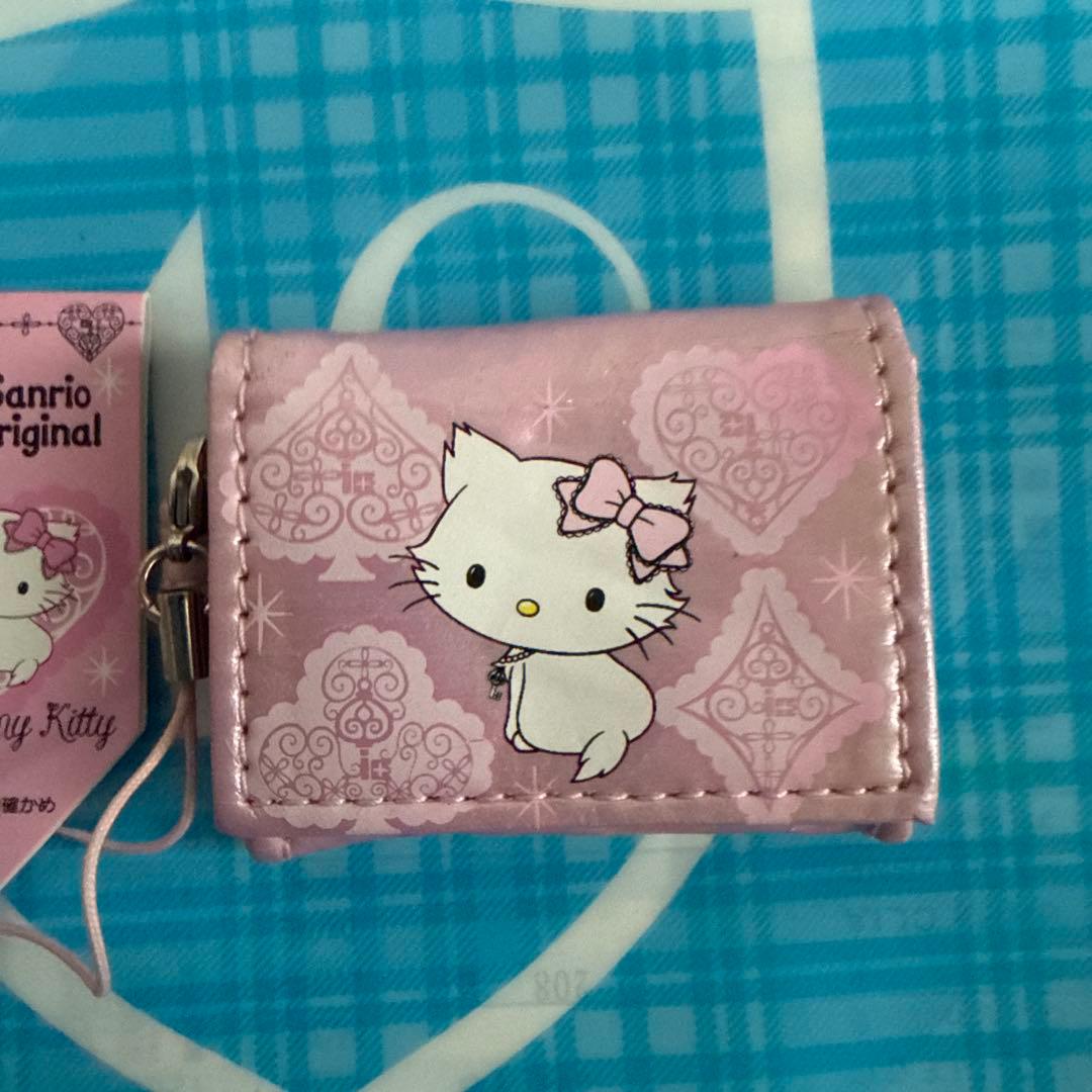 チャーミーキティ　メモリカードストラップ (ミニ財布)