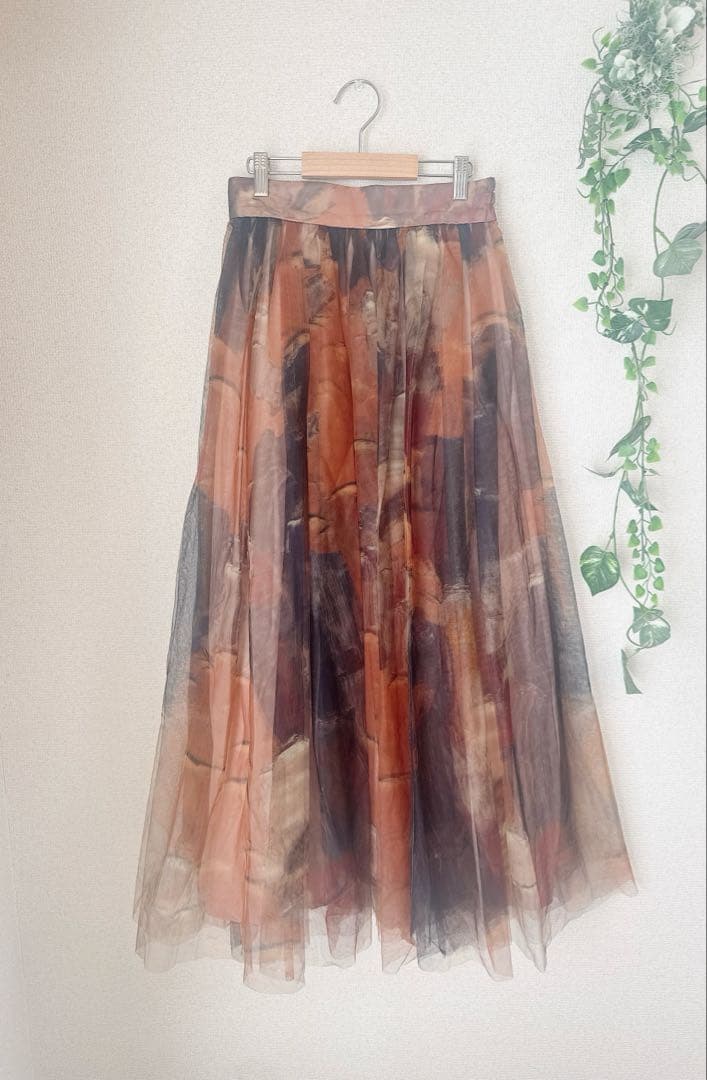 【美品】 AMERI UND GYPSUM ART TULLE SKIRT
