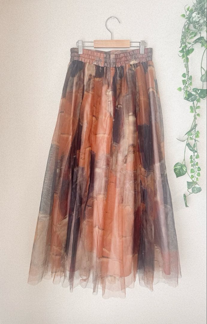 【美品】 AMERI UND GYPSUM ART TULLE SKIRT