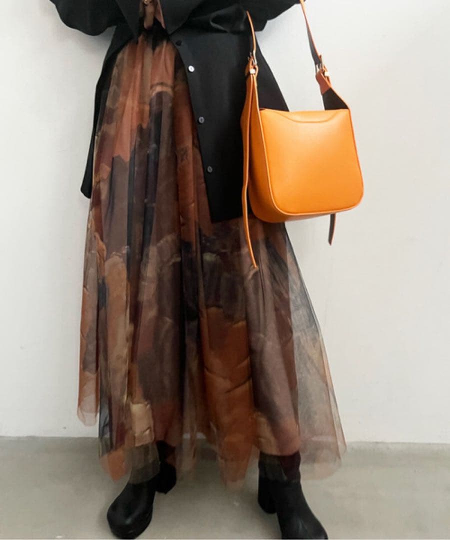 【美品】 AMERI UND GYPSUM ART TULLE SKIRT