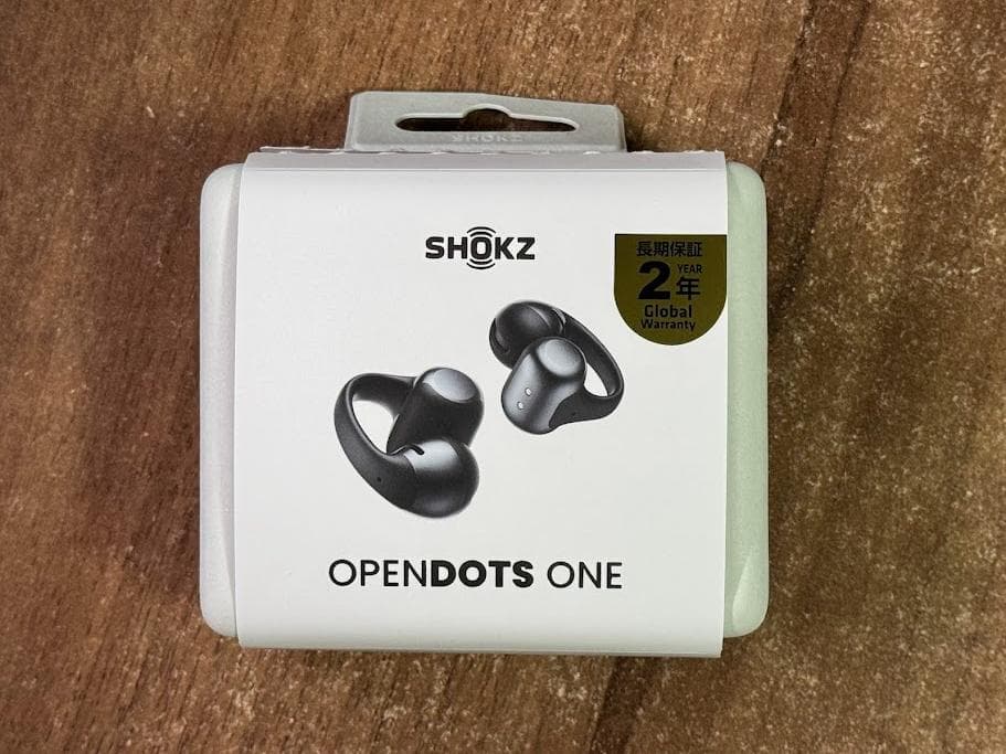 SHOKZ OPEN DOTS ONE オープンイヤー ブラック