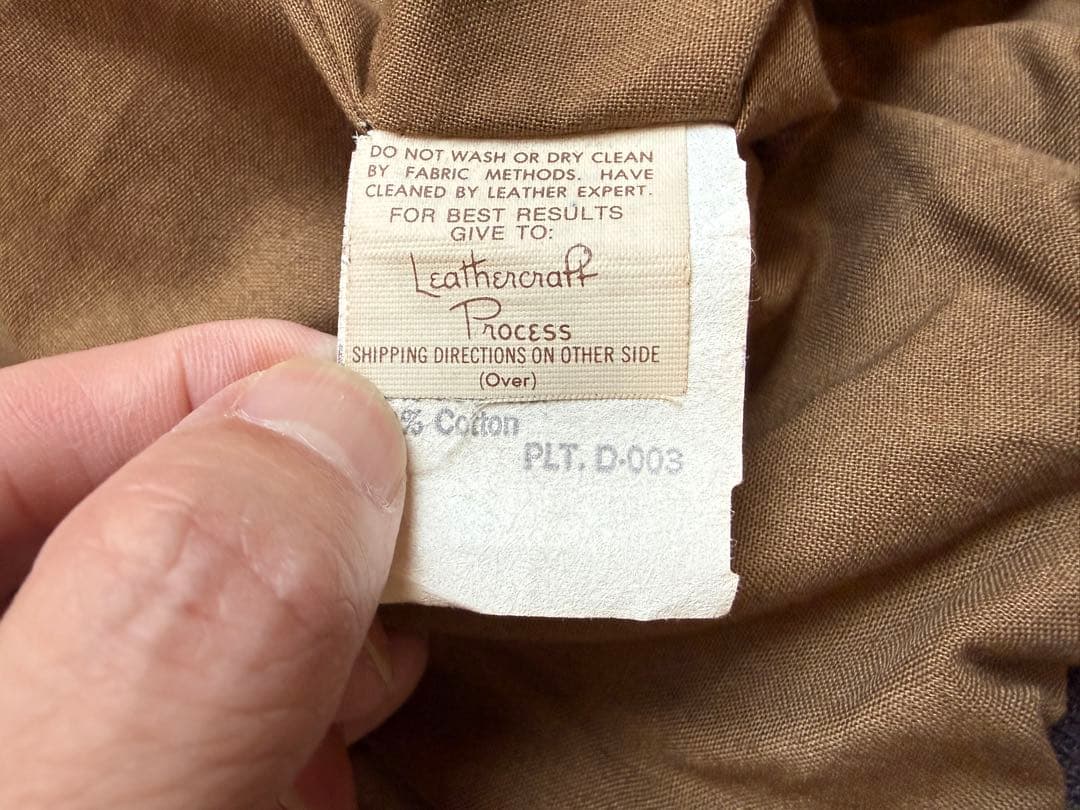 ジャケット・アウター A2 Flight JKT SealBrown 40R SADDLERY USA
