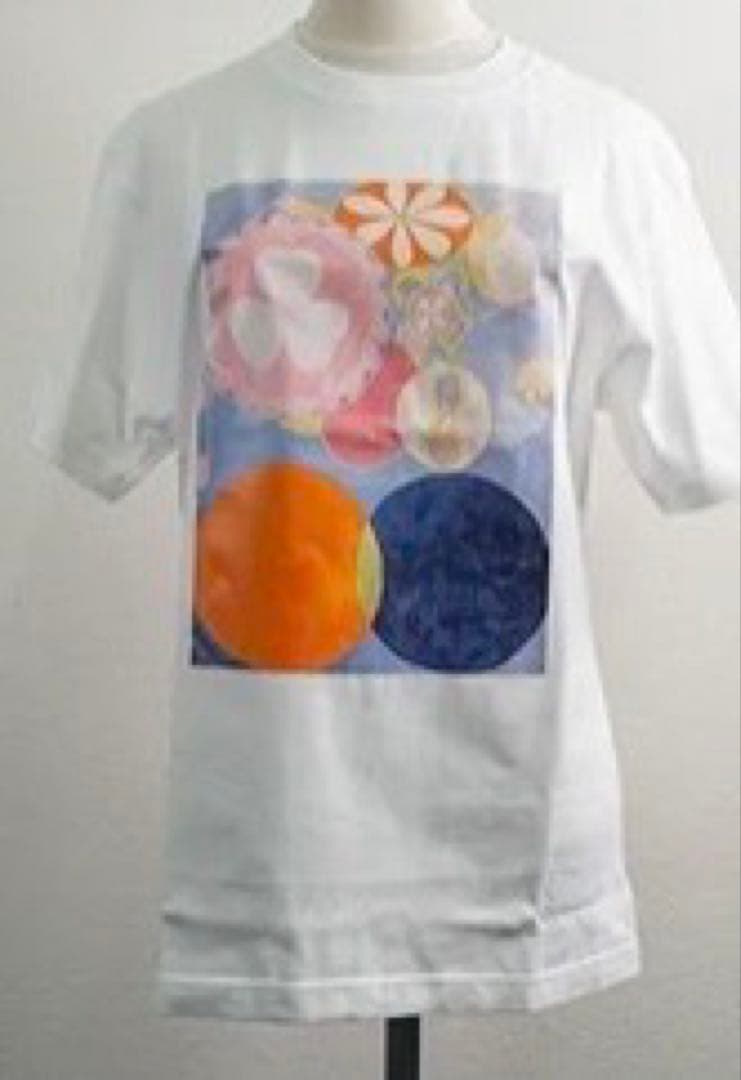 ヒルマ・アフ・クリント展 Tシャツ Lサイズ ホワイト