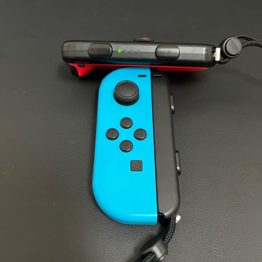 【新品スティック交換済/美品/バッテリー強化モデル】Switch ブルー/レッド