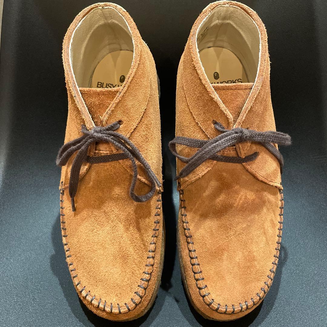 APE MOCCASIN BOOTS エイプ モカシンブーツ　ape us9