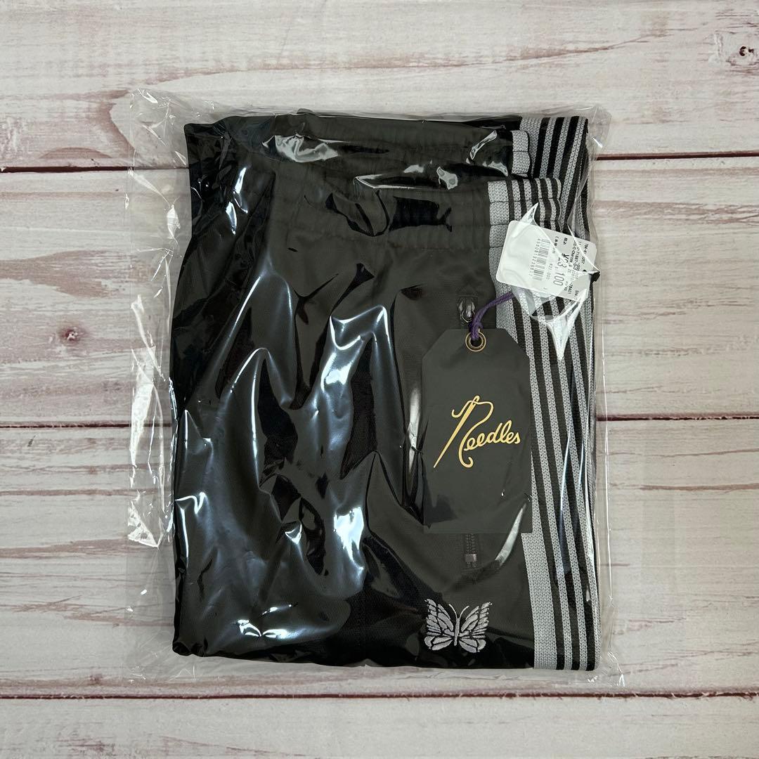 新品　needles 26ss H.D ヒザデル　トラックパンツ　ブラック　xs