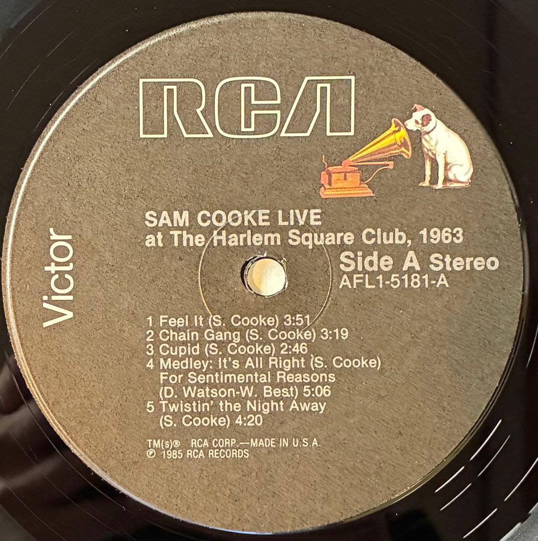 【LP レコード】【オリジナル盤】SAM COOKE サム・クック/ライブ〜