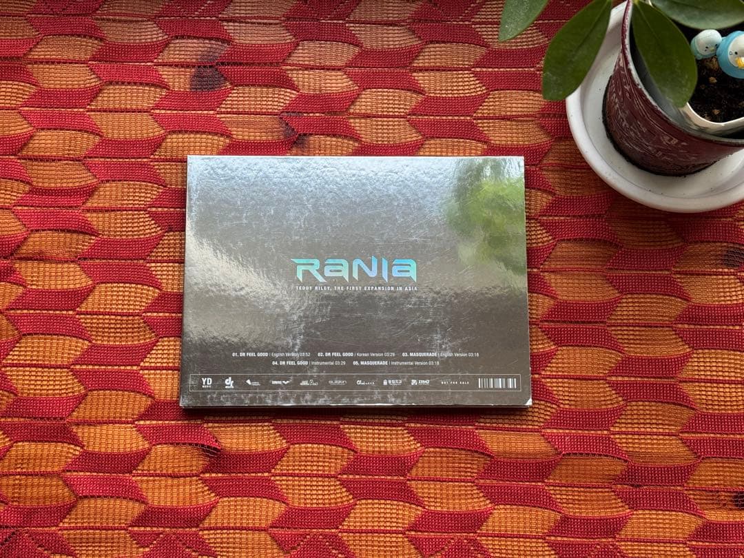 【超希少非売品】テディ・ライリー全面プロデュース RANIA 直筆サイン入りCD