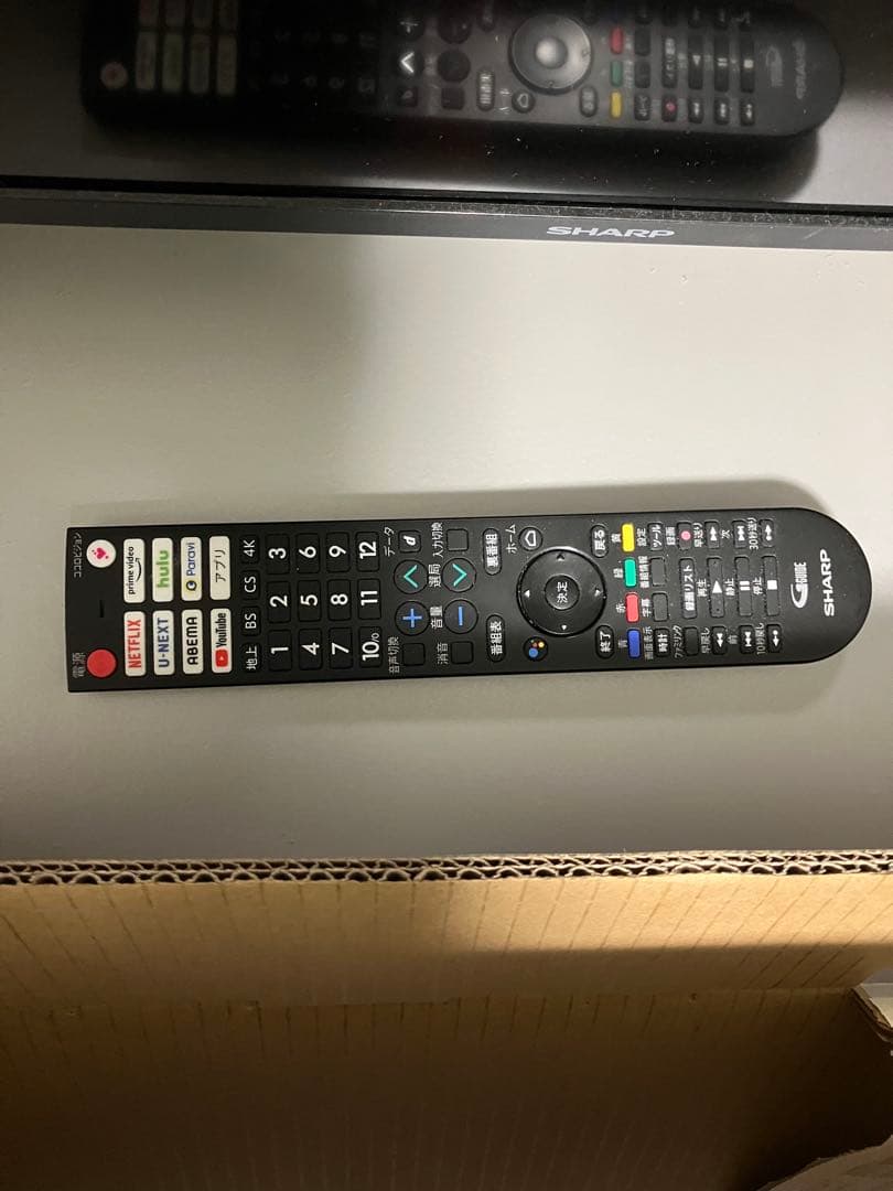 SHARP AQUOS 4T-C42DJ1 42V型 4K液晶テレビ2023年製