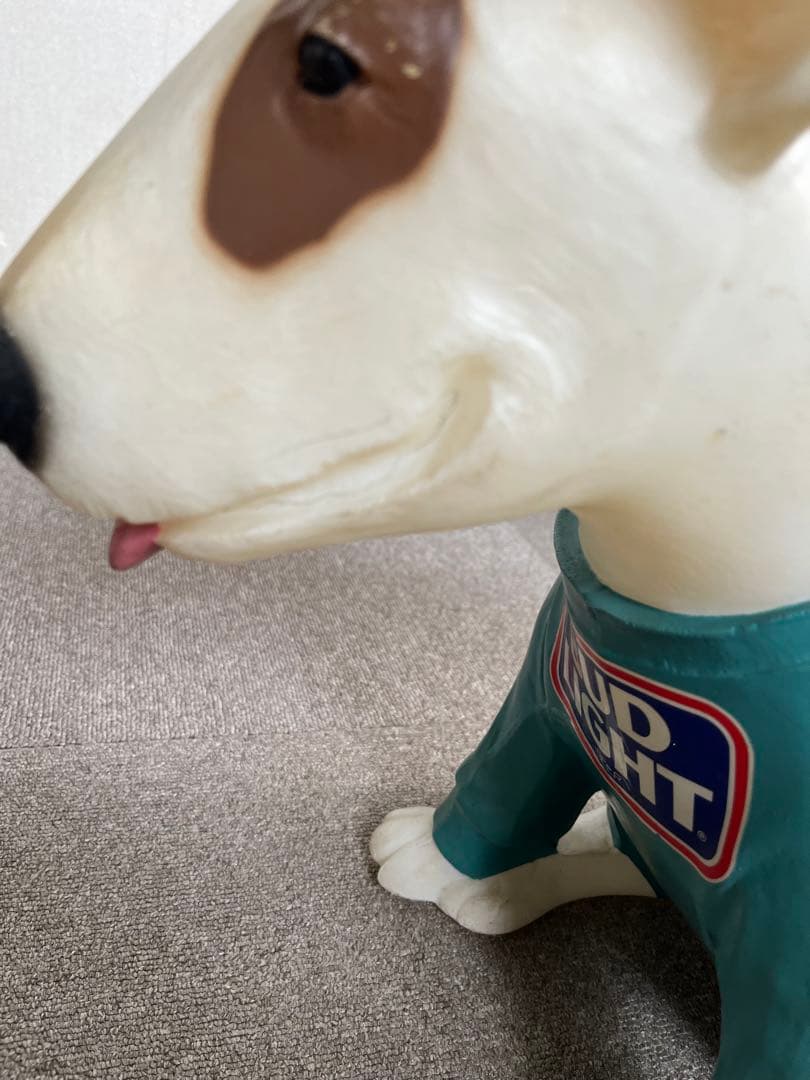 BUD LIGHT バドライト マッケンジー ブルテリア犬　バド犬　ライトなし