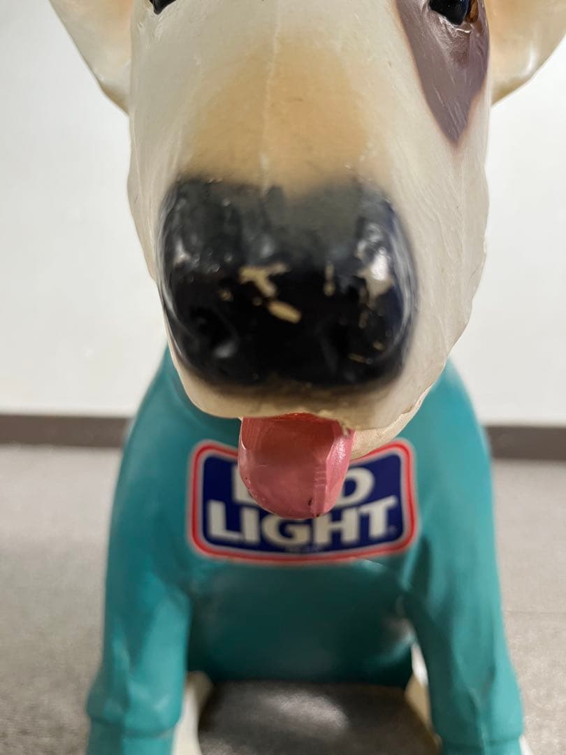BUD LIGHT バドライト マッケンジー ブルテリア犬　バド犬　ライトなし