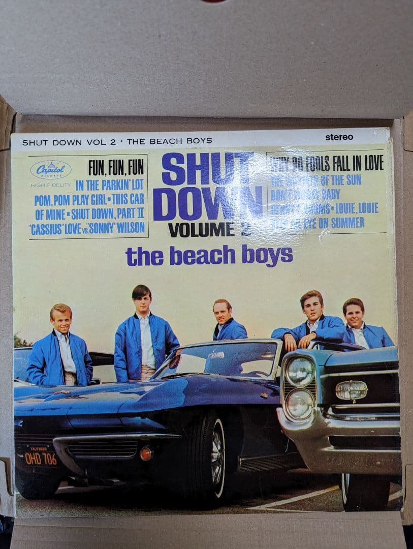 Shut Down vol.2, the Beach Boys UKオリジナル盤