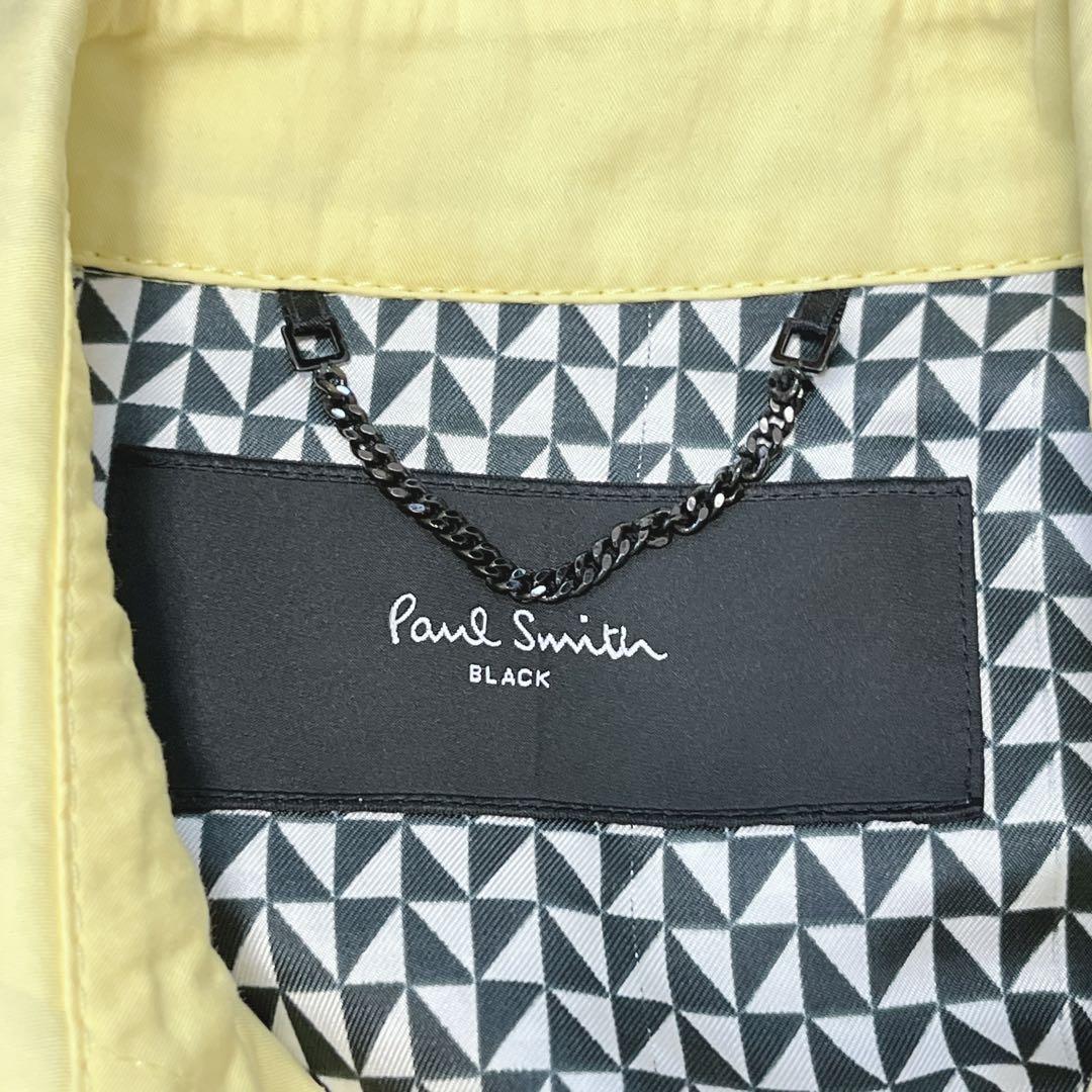 【美品】PaulSmith black トレンチコート　スプリングコート