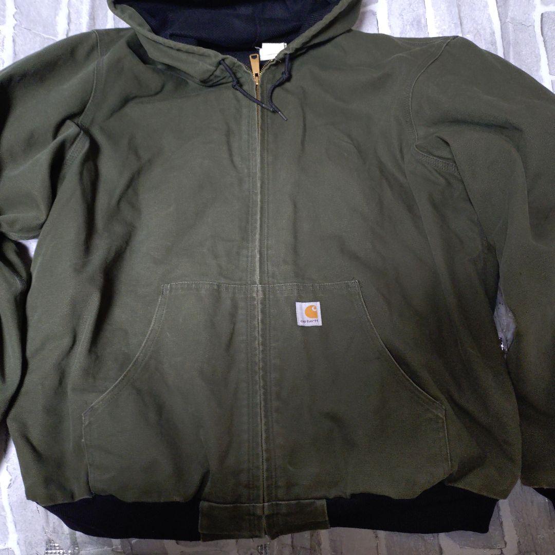 【カーハート】XLトールサイズ【アクティブジャケット】Carhartt　グリーン