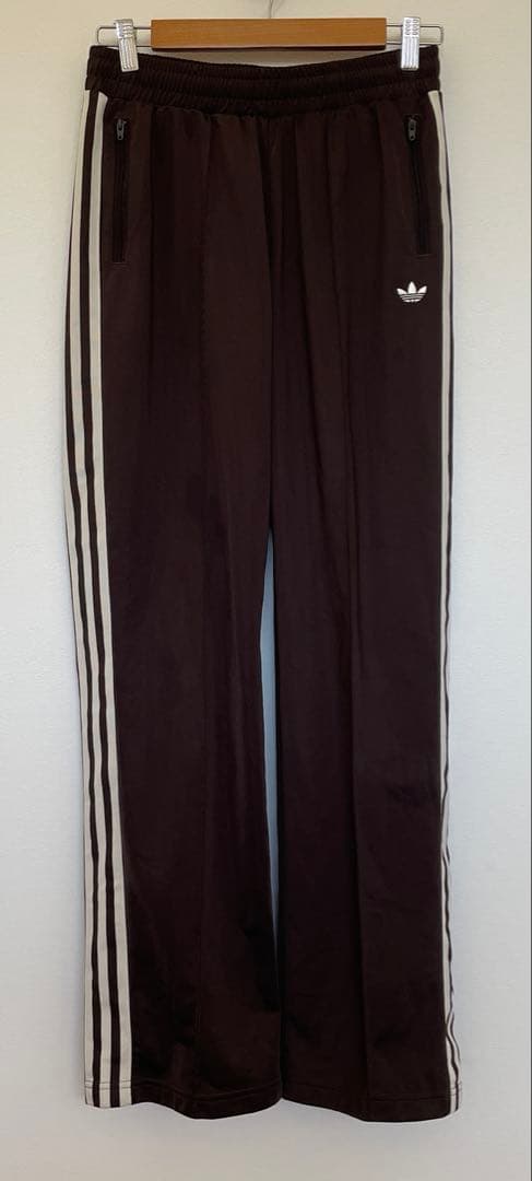 アディダス adidas originals　ブラウン　トラックパンツ　XS
