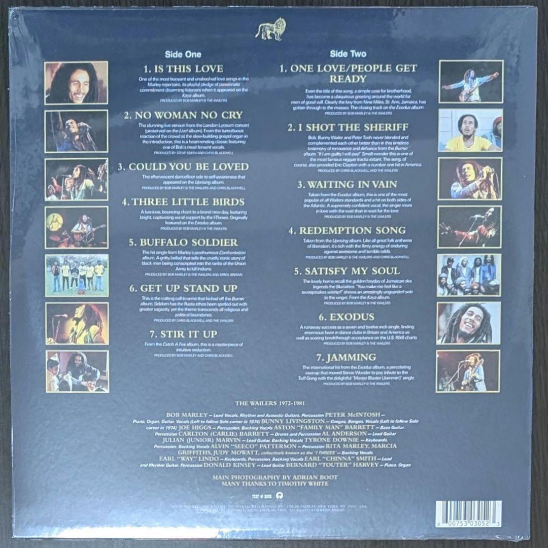 新品 Bob Marley Legend ボブマーリー ベストアルバム レコード