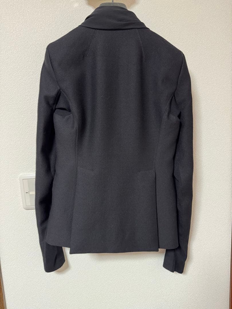 Rick Owens リックオウエンス ショールカラー 変形ジャケット 黒