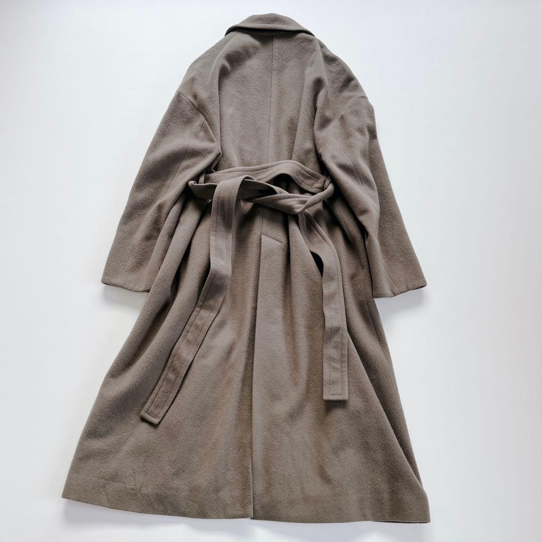 美品✨Plage リラックス ウール コート　ロング　ベルト　近年　36