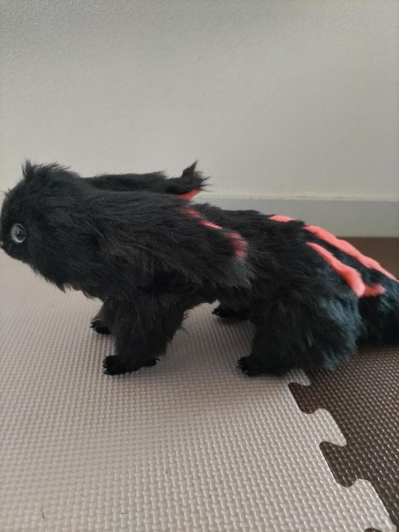 アートドール　幻獣　サラマンダー　赤　ぬいぐるみ　作家様
