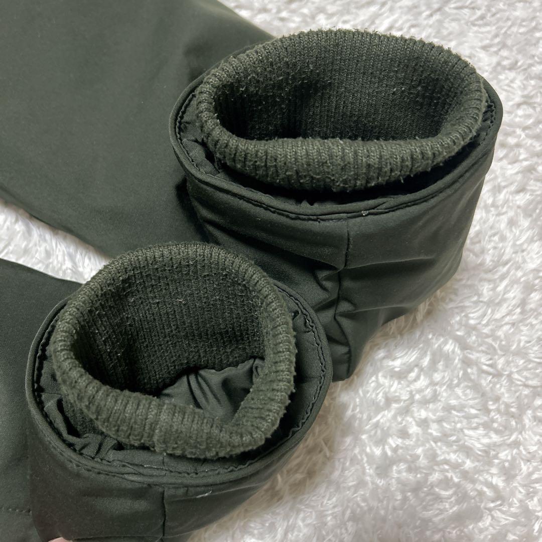 【ザラ】ZARA ダークグリーン フード付きモッズコート L