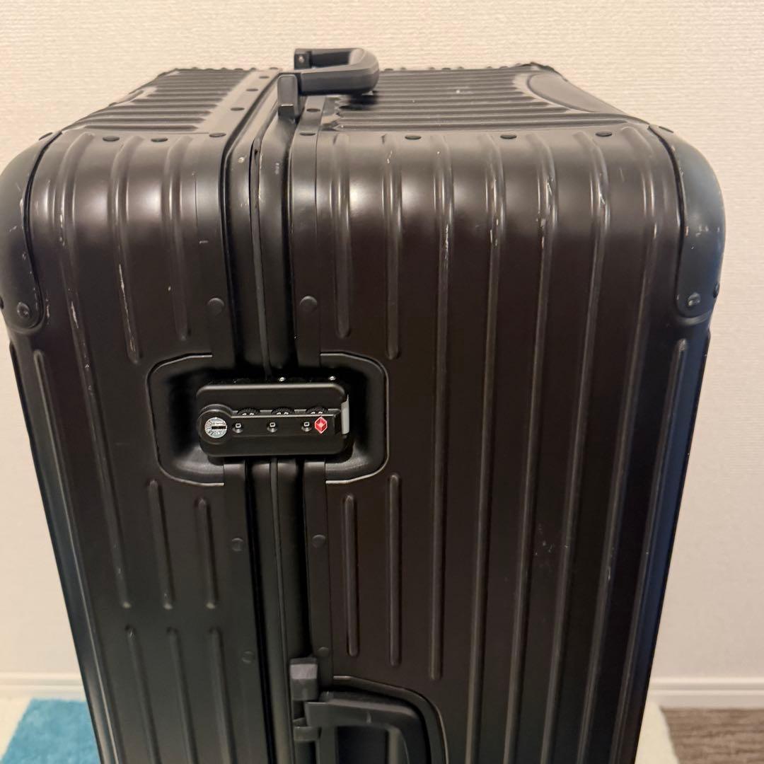 大型ブラックキャリーカート