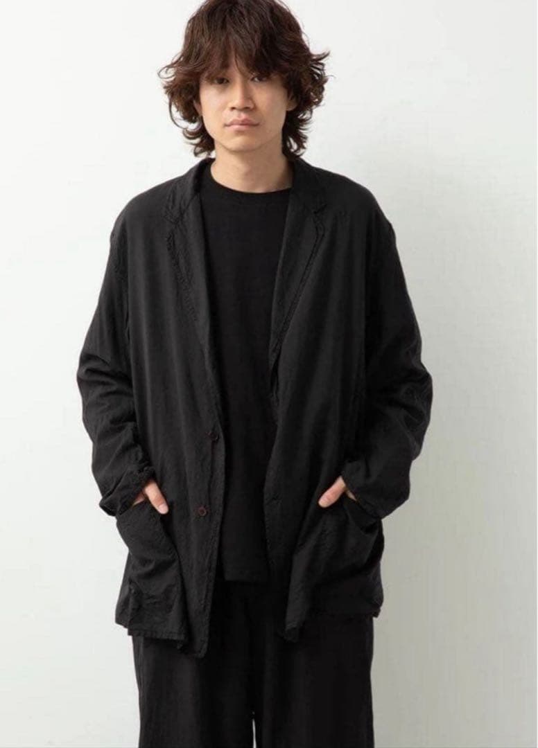 COMOLI シルク製品染 ジャケット サイズ3